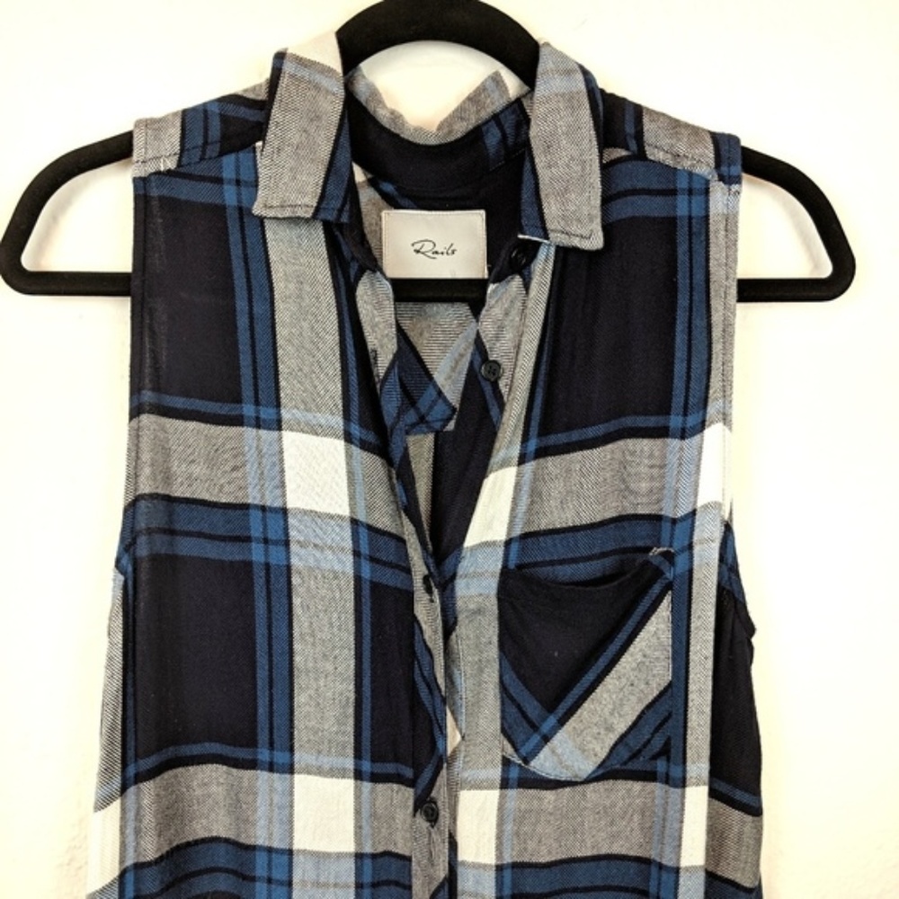 Rails | Xs Flannel Tunic (Msrp $148) - image 1
